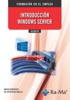INTRODUCCION WINDOWS SERVER IFCD067PO, de DAVI RODRIGUEZ DE SEPULVEDA MAILLO | portada del libro