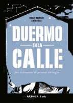 DUERMO EN LA CALLE, de LAIA DE AHUMADA | portada del libro