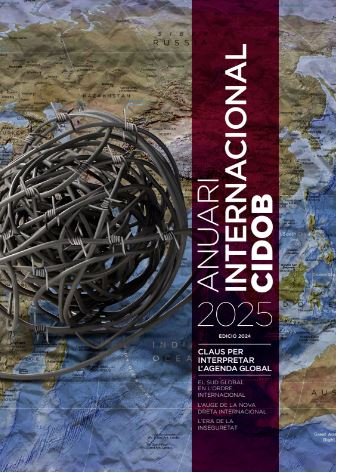 ANUARI INTERNACIONAL CIDOB 2025 | portada del libro