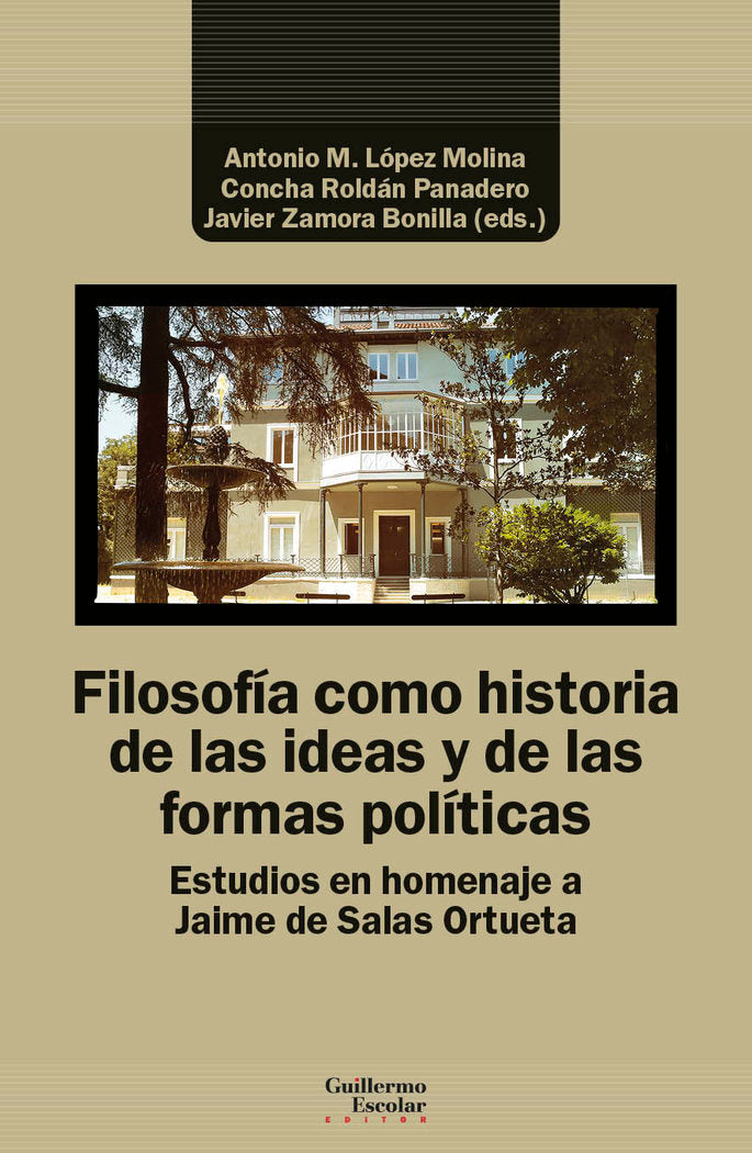 FILOSOFIA COMO HISTORIA DE LAS IDEAS Y DE LAS FORMAS POLITIC | portada del libro