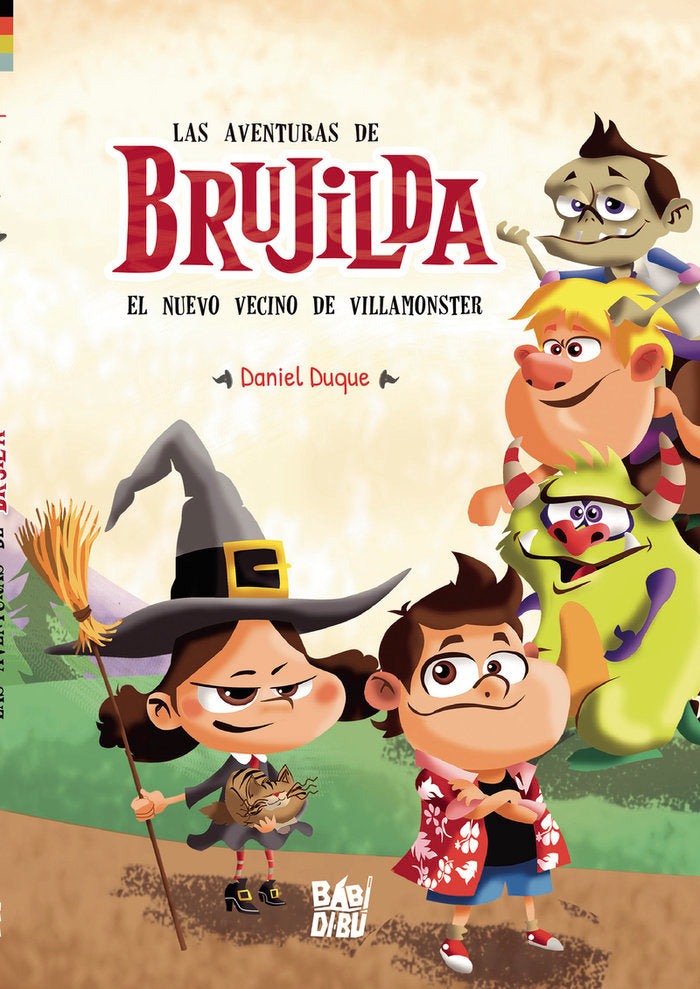 LAS AVENTURAS DE BRUJILDA, de DUQUE , DANIEL | portada del libro