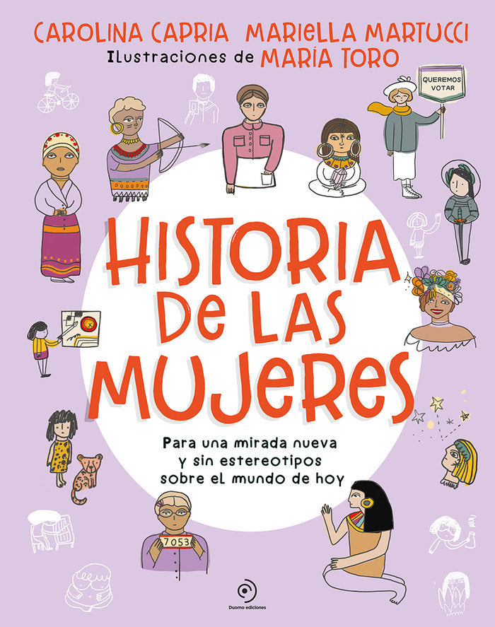 HISTORIA DE LAS MUJERES, de CAPRIA, CAROLINA | portada del libro