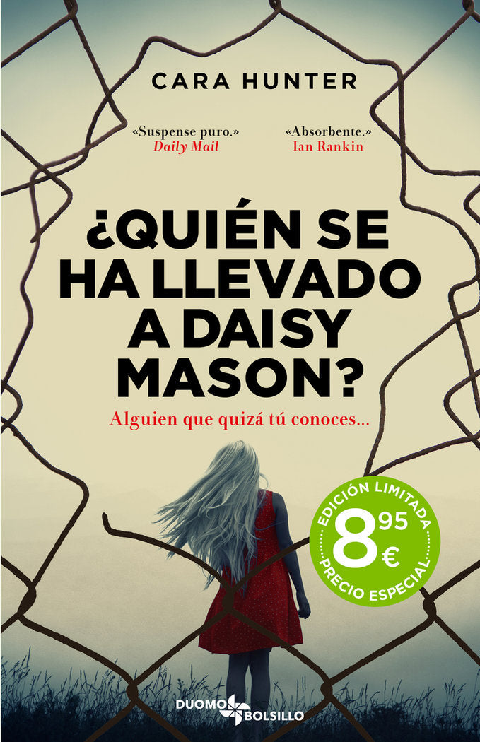 ¿QUIEN SE HA LLEVADO A DAISY MASON?, de HUNTER, CARA | portada del libro