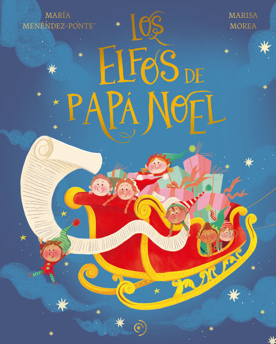 LOS ELFOS DE PAPA NOEL, de MENENDEZ-PONTE, MARIA | portada del libro