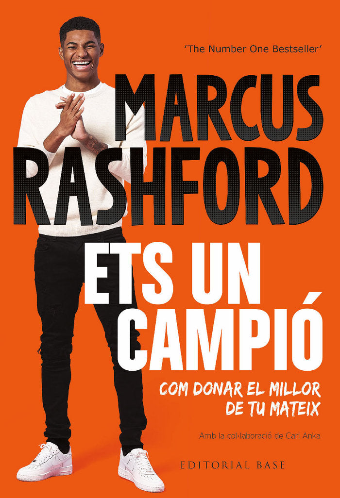 ETS UN CAMPIO, de RASHFORD, MARKUS | portada del libro