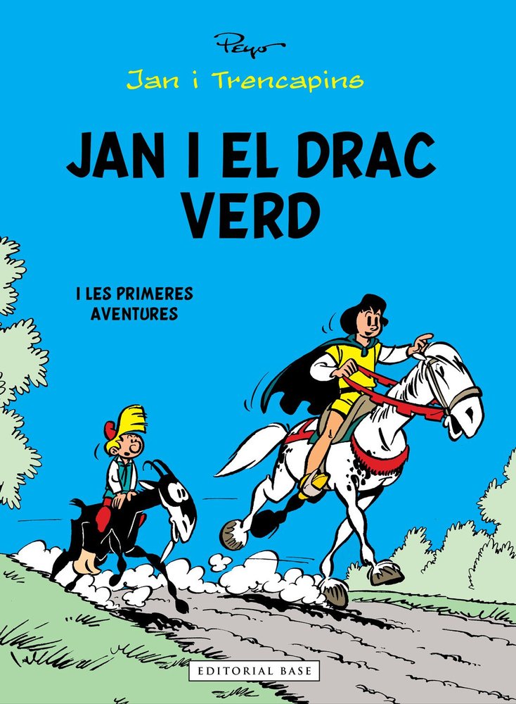 JAN I EL DRAC VERD I LES PRIMERES AVENTURES, de CULLIFORD, PIERRE (PEYO) | portada del libro