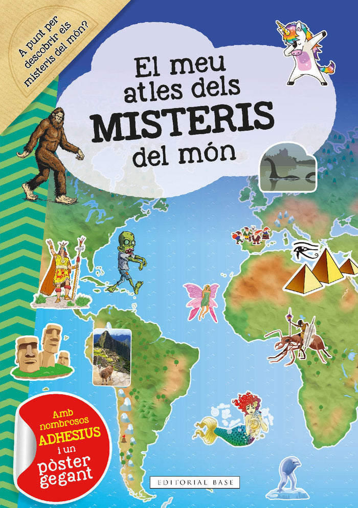 EL MEU ATLES DELS MISTERIS DEL MON | portada del libro