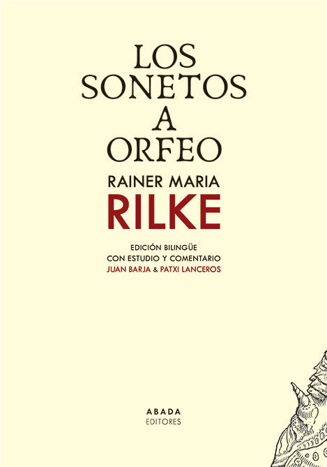 Los sonetos a Orfeo, de RILKE, RAINER MARIA | portada del libro