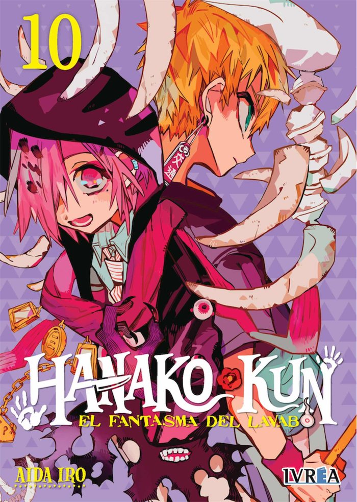 HANAKO-KUN, EL FANTASMA DEL LAVABO 10, de IRO, AIDA | portada del libro