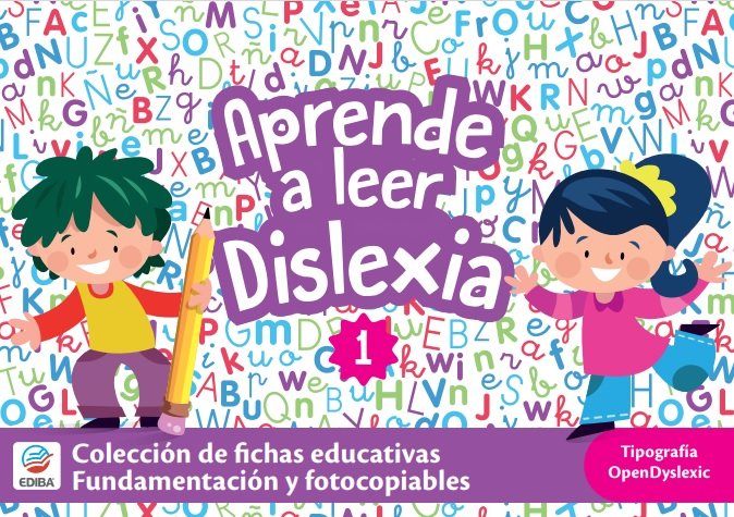 CAJAS EDUCATIVAS. LENGUA: DISLEXIA I, de EDIBA | portada del libro