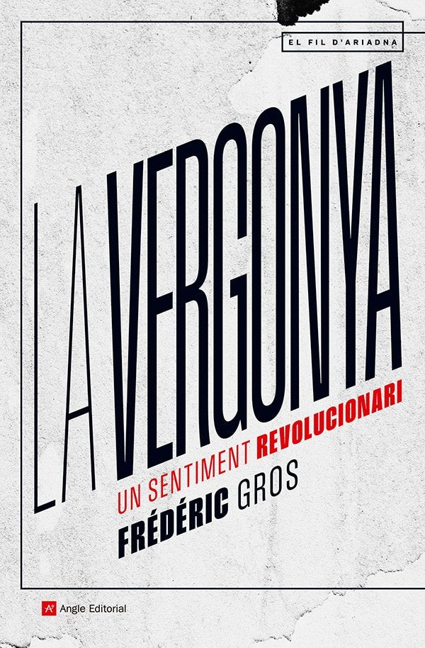 La vergonya, de GROS, FREDERIC | portada del libro