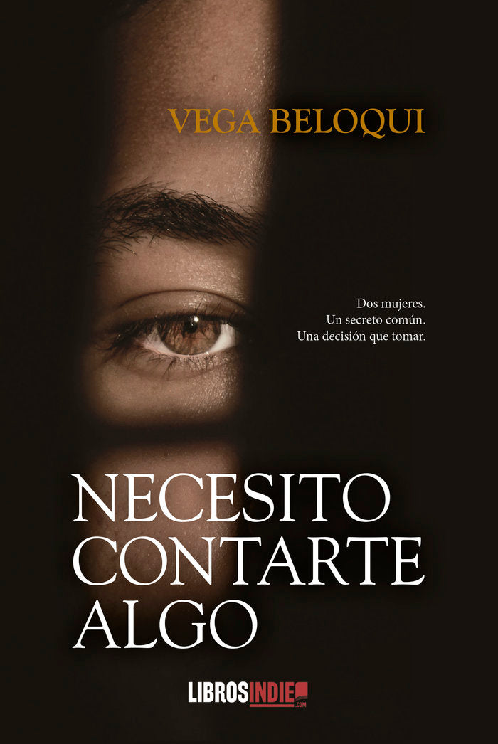 NECESITO CONTARTE ALGO, de BELOQUI, VEGA | portada del libro