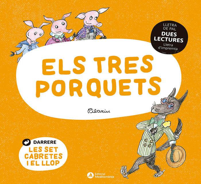 ELS TRES PORQUETS LES SET CABRETES | portada del libro