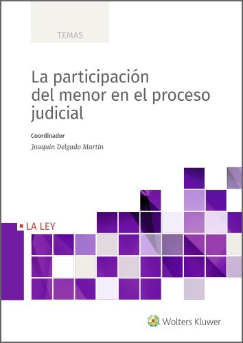 LA PARTICIPACION DEL MENOR EN EL PROCESO JUDICIAL, de DELGADO MARTIN, JOAQUIN | portada del libro