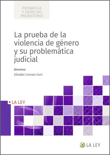 LA PRUEBA DE LA VIOLENCIA DE GENERO Y SU PROBLEMATICA JUDICIAL | portada del libro