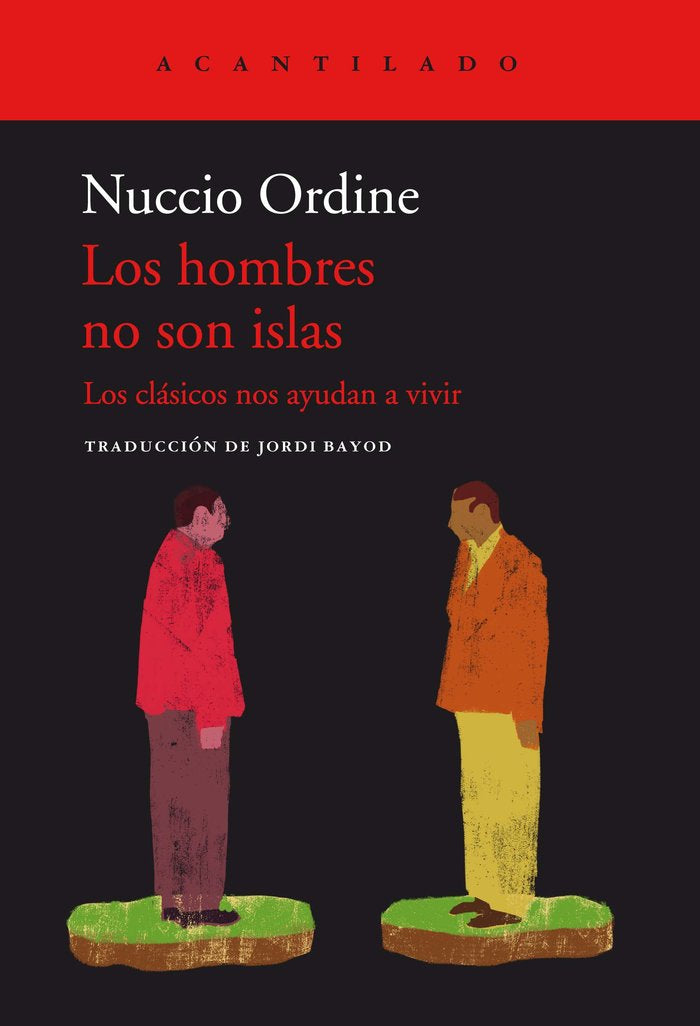 Los hombres no son islas, de NUCCIO ORDINE | portada del libro
