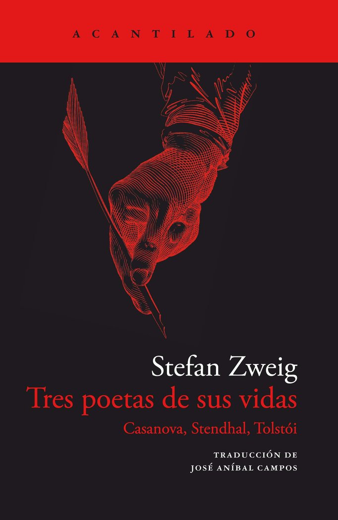 TRES POETAS DE SUS VIDAS, de STEFAN ZWEIG | portada del libro