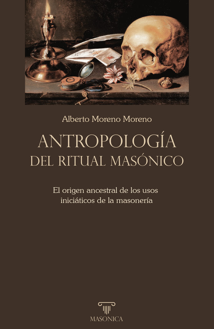 ANTROPOLOGIA DEL RITUAL MASONICO, de MORENO MORENO | portada del libro
