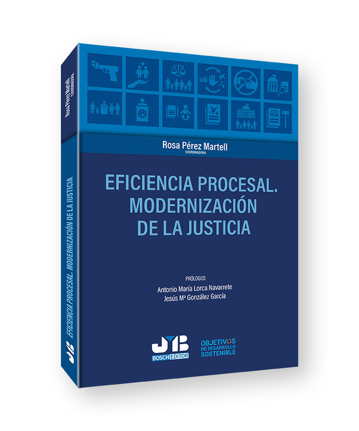 EFICIENCIA PROCESAL MODERNIZACION DE LA JUSTICIA, de PEREZ MARTELL, ROSA | portada del libro