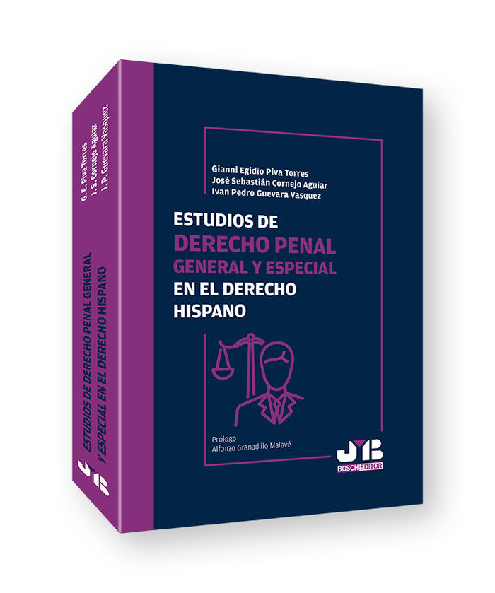 Estudios de Derecho penal general y especial en el Derecho hispano, de PIVA TORRES, GIANNI EGIDIO | portada del libro