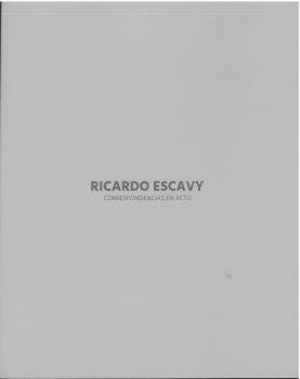 RICARDO ESCAVY, de ESCAVY | portada del libro