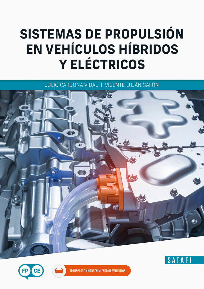 SISTEMAS DE PROPULSION EN VEHICULOS HIBRIDOS Y ELECTRICOS | portada del libro