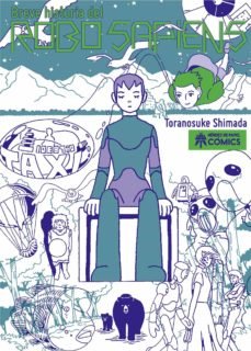 BREVE HISTORIA DEL ROBOSAPIENS, de SHIMADA | portada del libro