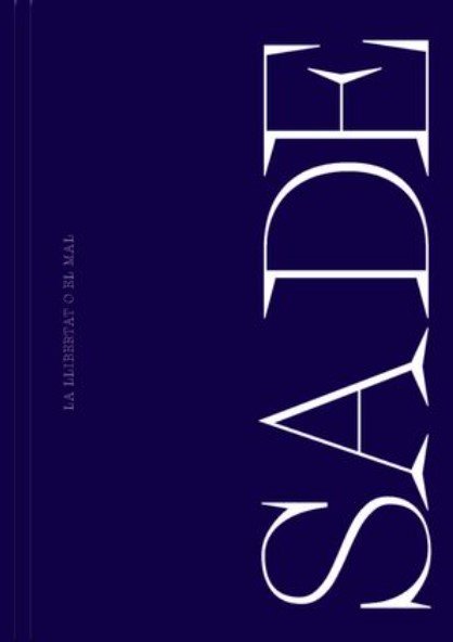 Sade, de CENTRE DE CULTURA CONTEMPOR·NIA DE BARCE | portada del libro