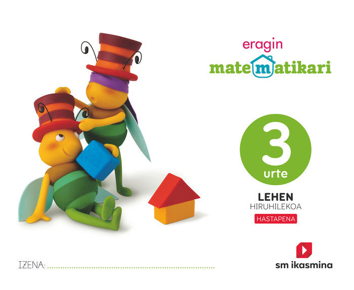 Matematikari eragin. 3 urte, de BERNABEU RUIZ, JAVIER | portada del libro