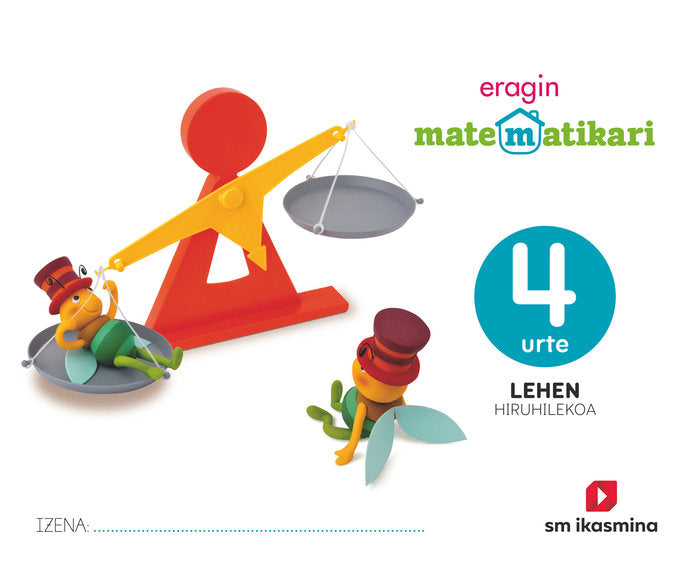 Matematikari eragin. 4 urte, de BERNABEU RUIZ, JAVIER | portada del libro