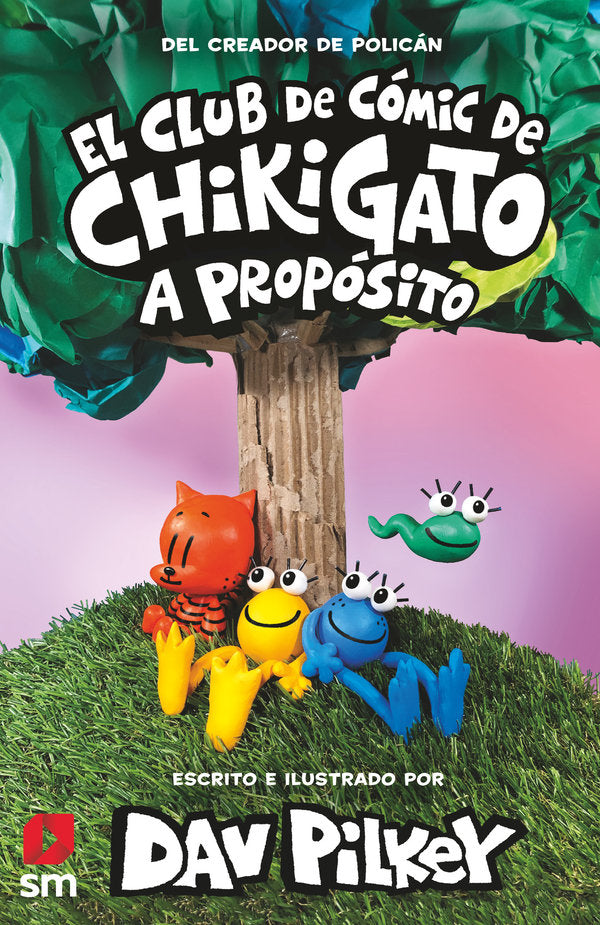 EL CLUB DE COMIC DE CHIKIGATO A PROPOSITO, de PILKEY, DAV | portada del libro