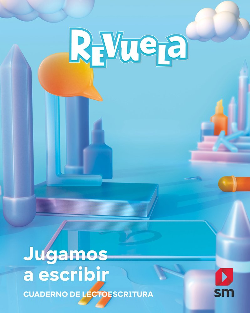 Cuaderno lectoescritura. 1 Primaria. Revuela, de EQUIPO EDITORIAL SM | portada del libro
