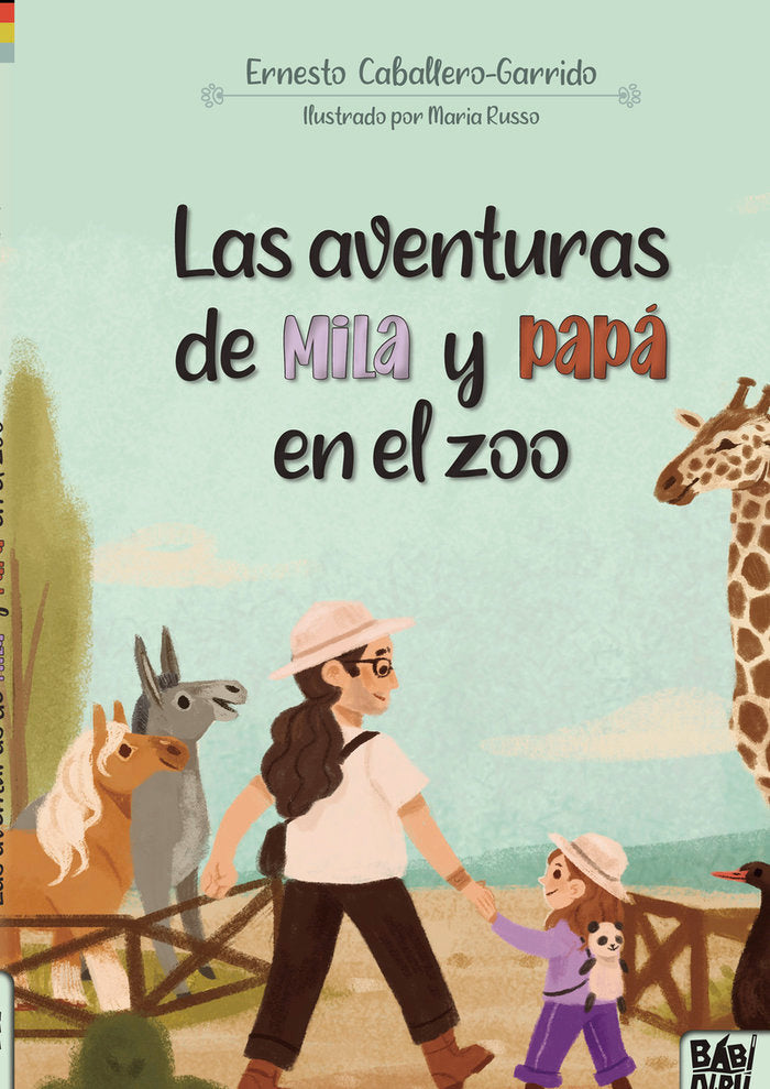 LAS AVENTURAS DE MILA Y PAPA EN EL ZOO, de CABALLERO-GARRIDO , ERNESTO | portada del libro