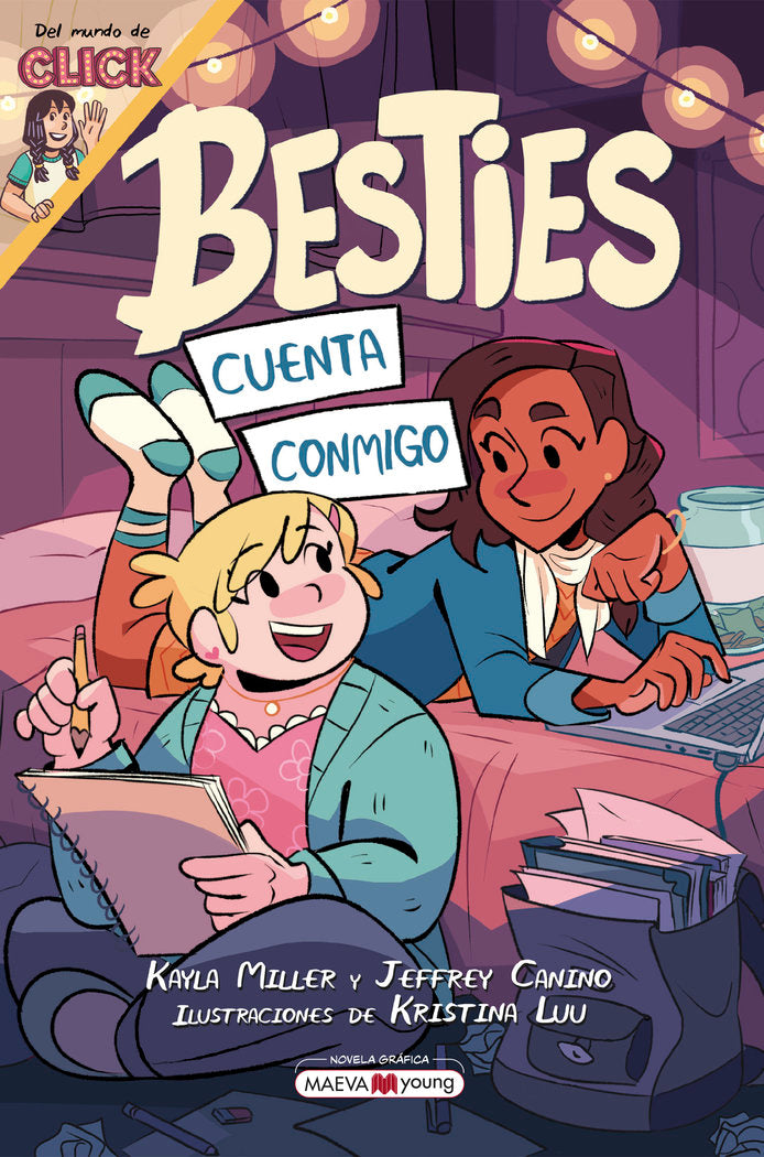 Besties cuenta conmigo, de Miller, Kayla | portada del libro