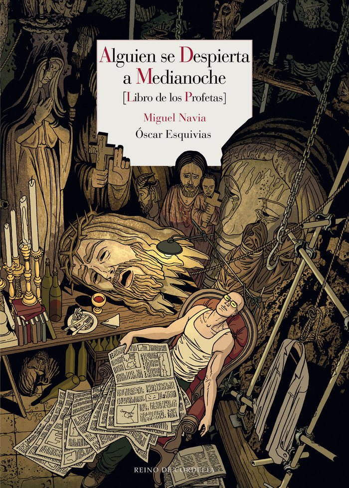 ALGUIEN SE DESPIERTA A MEDIANOCHE, de NAVIA, MIGUEL | portada del libro