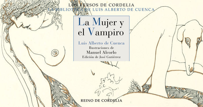 LA MUJER Y EL VAMPIRO, de DE CUENCA, LUIS ALBERTO | portada del libro