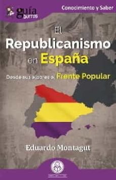 REPUBLICANISMO EN ESPAÑA, EL, de MONTAGUT | portada del libro