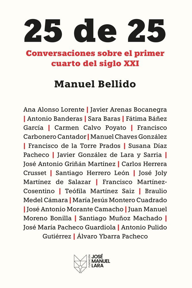 25 DE 25, de MANUEL BELLIDO | portada del libro