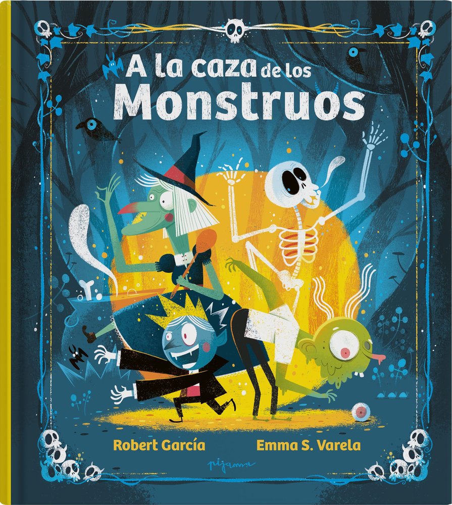 A LA CAZA DE LOS MONSTRUOS, de S. VARELA, EMMA | portada del libro