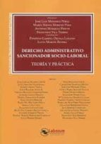 DERECHO ADMINSITRATIVO SANCIONADOR SOCIO LABORAL., de José Luis Monereo Pérez | portada del libro