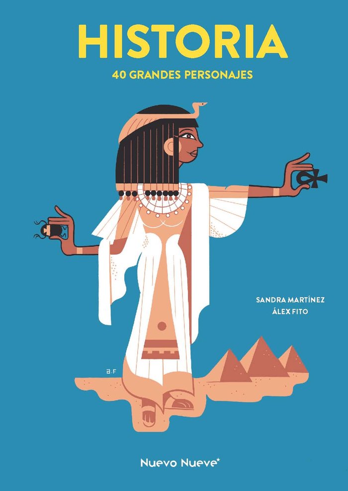 HISTORIA. 40 GRANDES PERSONAJES, de FITO, ALEX | portada del libro