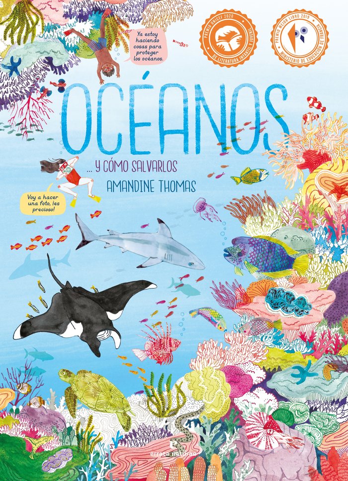 OCEANOS... Y COMO SALVARLOS, de THOMAS, AMANDINE | portada del libro