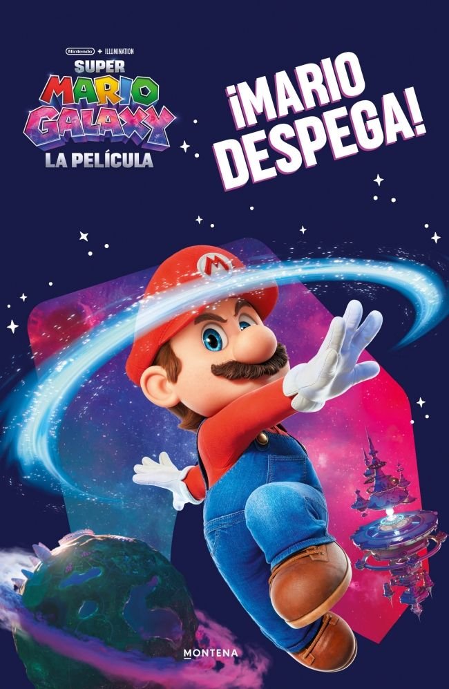 SUPER MARIO SUPER MARIO GALAXY MARIO DESPEGA, de NINTENDO | portada del libro