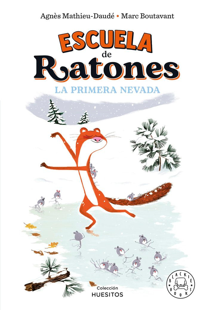 Escuela de ratones. La primera nevada, de AGNES MATHIEU DAUDE | portada del libro