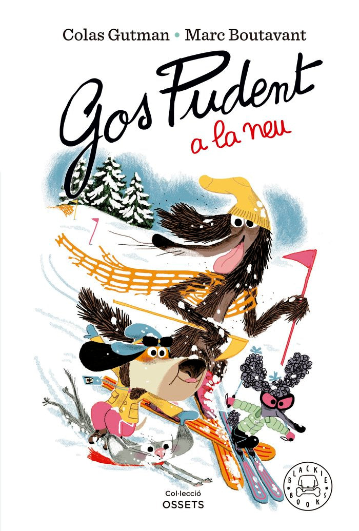 Gos Pudent a la neu, de COLAS GUTMAN | portada del libro