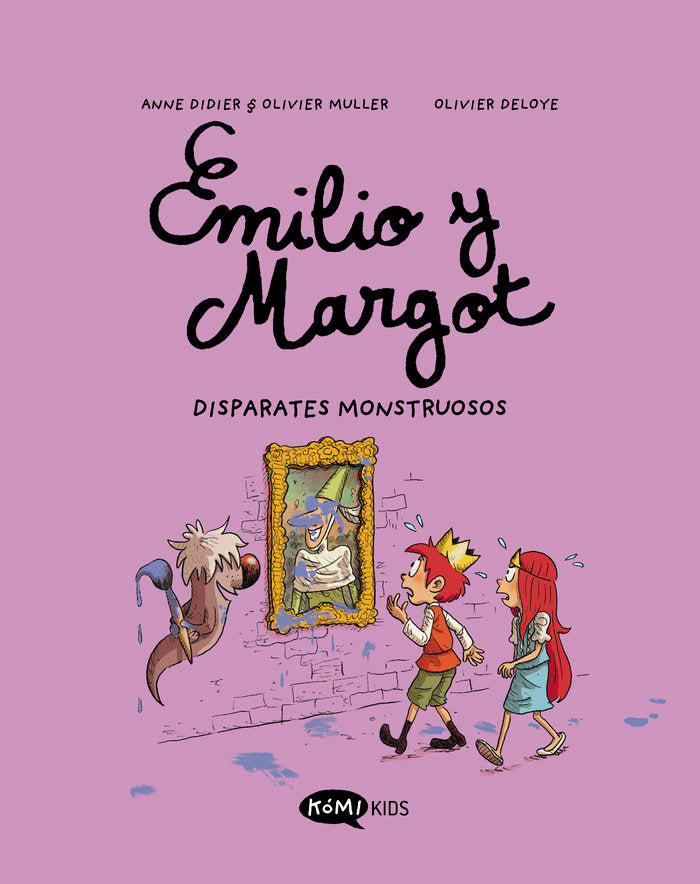 EMILIO Y MARGOT 2 DISPARATES MONSTRUOSOS, de DIDIER, ANNE | portada del libro