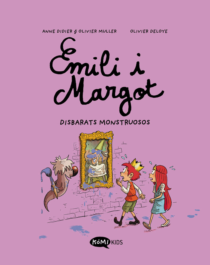 EMILIO I MARGOT 2 DISBARATS MONSTRUOSOS, de DIDIER, ANNE | portada del libro