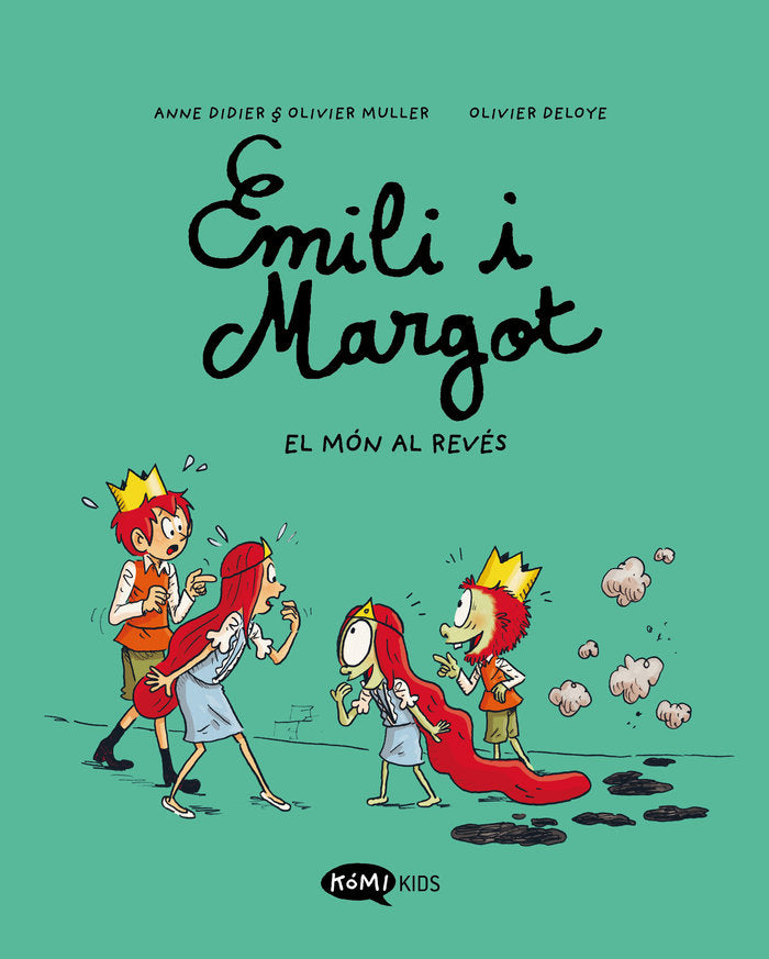 EMILI I MARGOT 5 EL MON AL REVES, de ANNE DIDIER | portada del libro