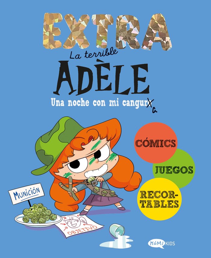 LA TERRIBLE ADELE EXTRA 1. UNA NOCHE CON MI CANGURA, de MR TAN | portada del libro