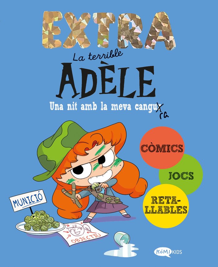 LA TERRIBLE ADELE EXTRA 1. UNA NIT AMB LA MEVA CANGURA, de MR TAN | portada del libro
